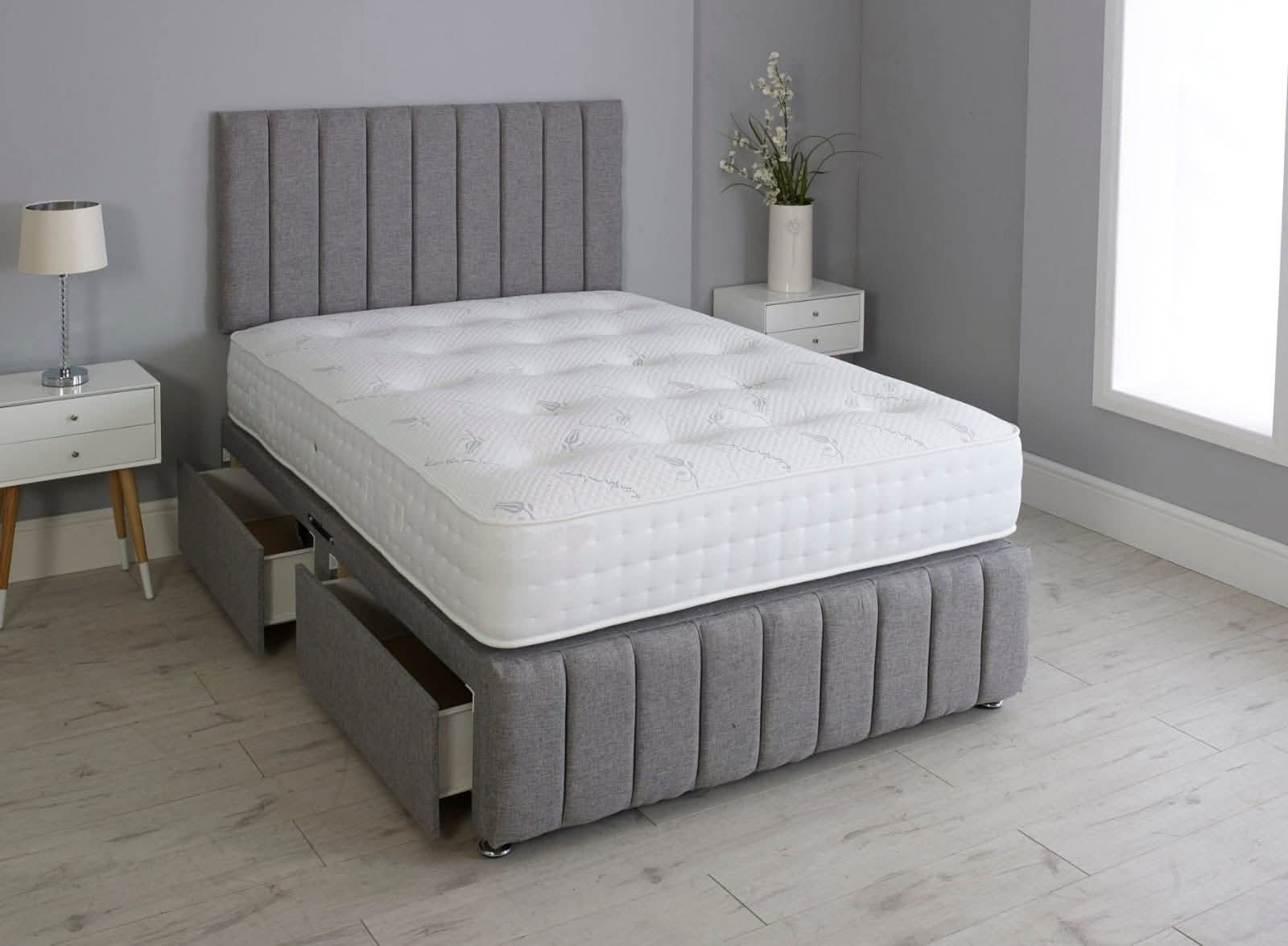 Premium upholstered divan bed