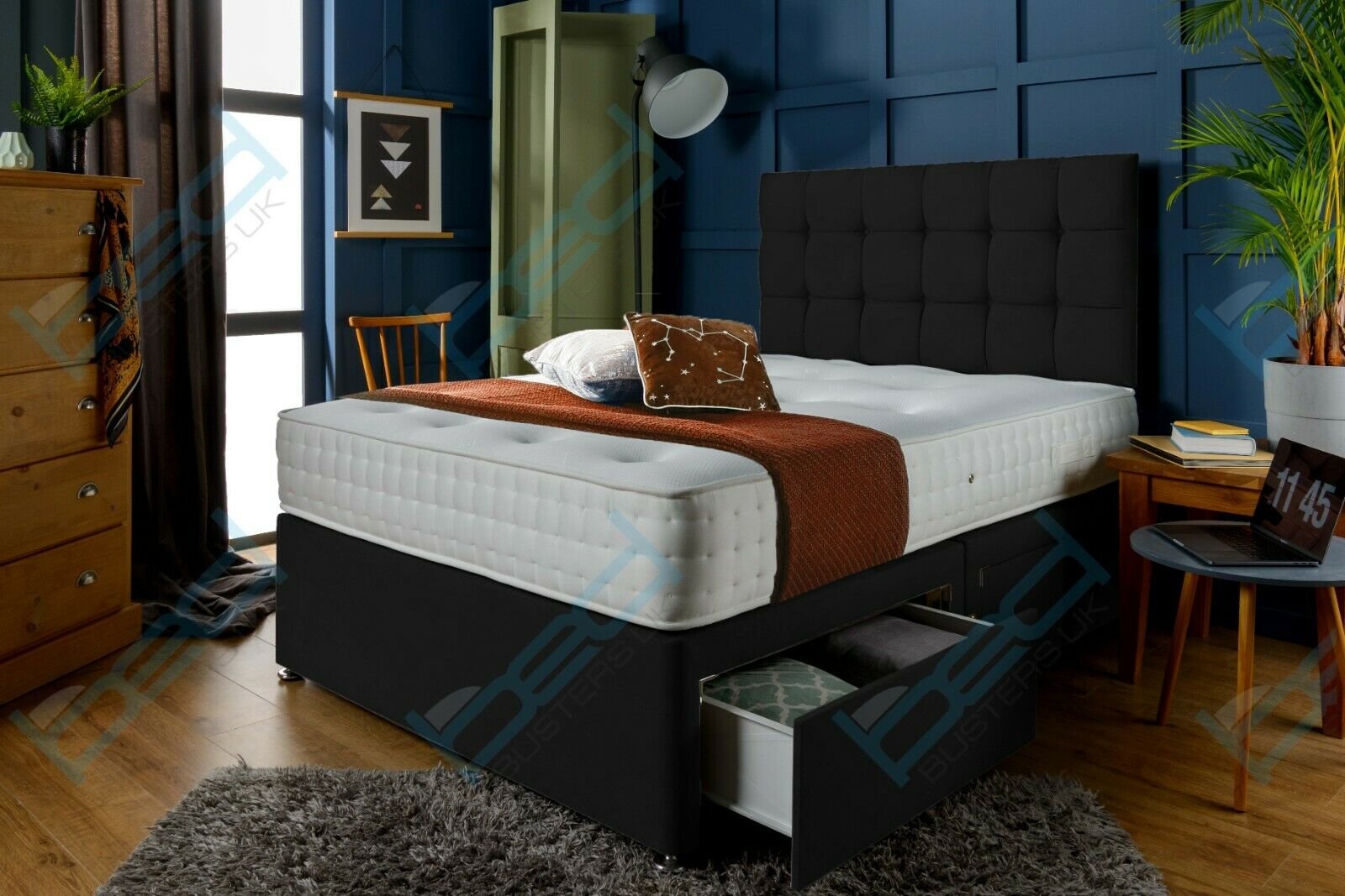 Luxury bedroom furniture showroom